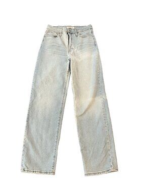Madewell Perfect Vintage Straight Womens Jeans 28 High Rise Minimalist Premium